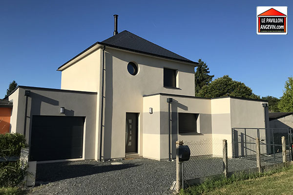 Maison individuelle construite à Tiercé dans le Maine-et-Loire